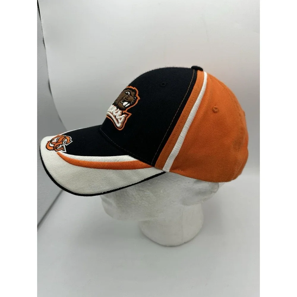 Oregon State Beavers Hat Cap Black Orange T.E.I. Strapback OSFA NCAA